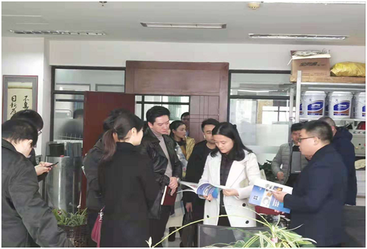 熱烈歡迎市區(qū)領(lǐng)導(dǎo)參觀考察見田科技